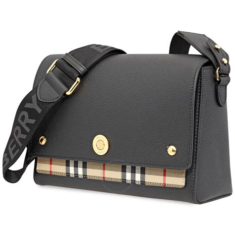 black leather burberry purse|burberry vintage leather crossbody bag.